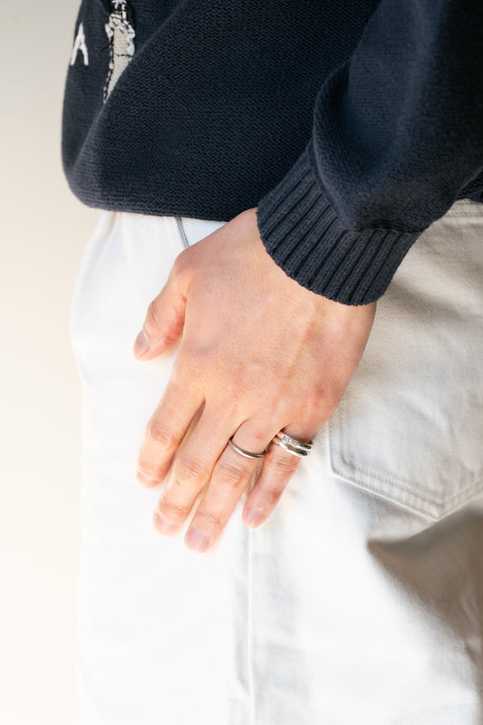 Ralph Lauren|Grooved Band Ring (US)