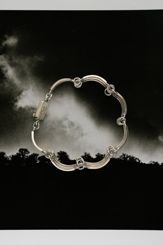 Triple Bar Link Bracelet (Taxco, Mexico)