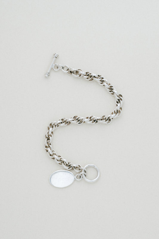 Plate Charm Toggle Bracelet (Mexico)