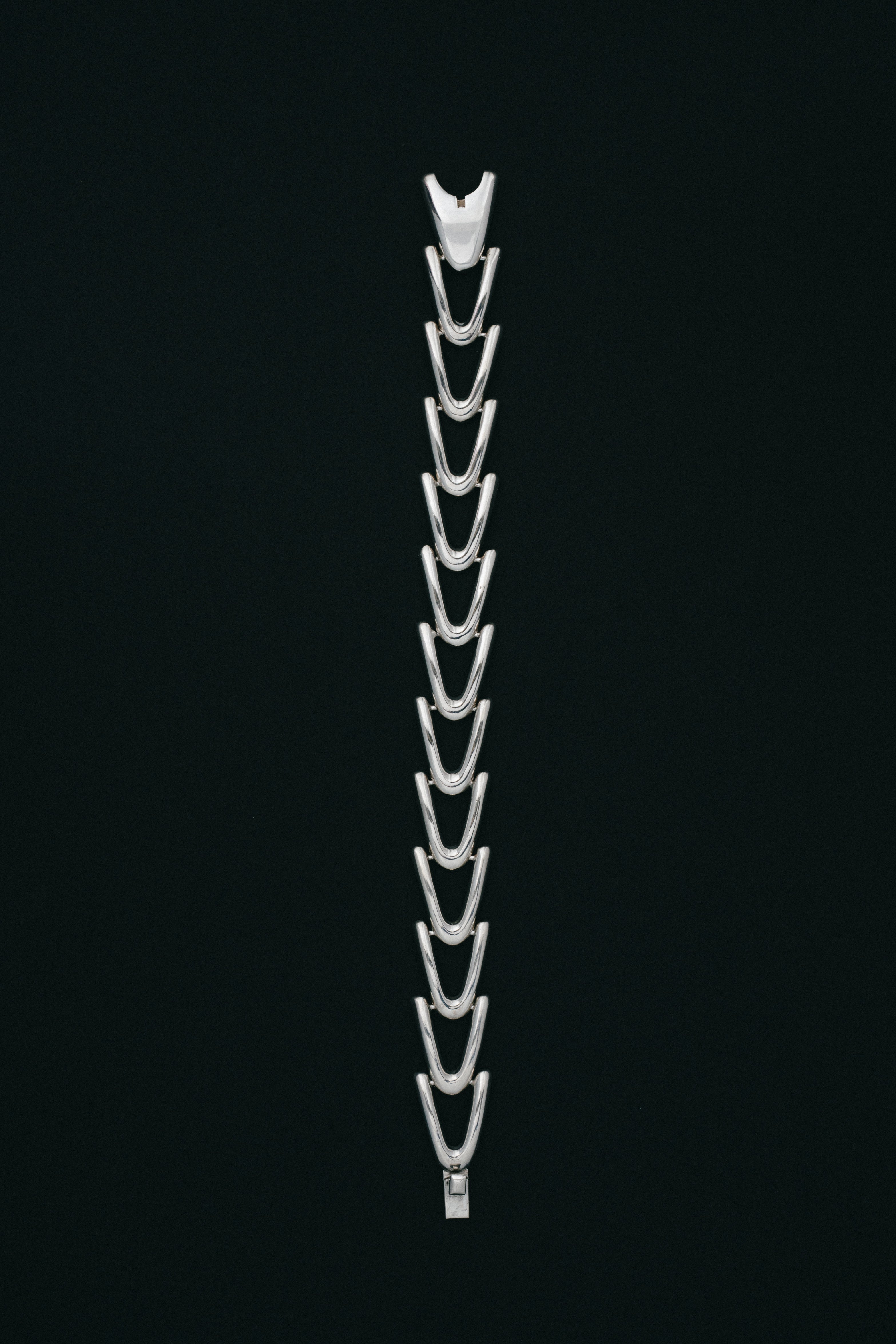 Sculptural Link Bracelet (Mexico, Zacatecas) – Arphe