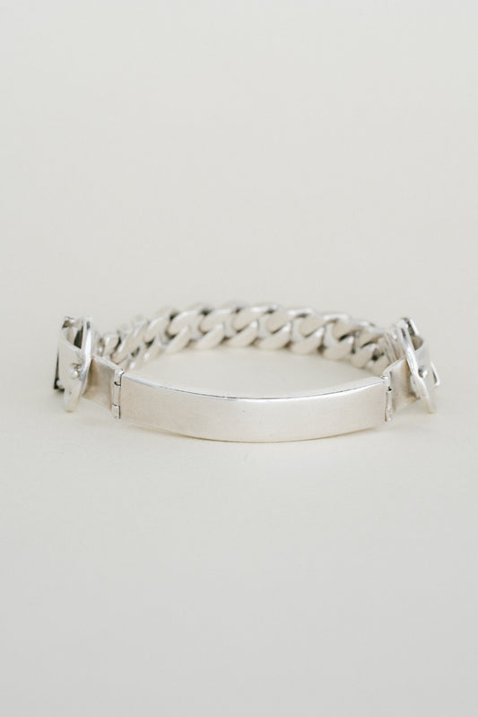 UNOAERRE|Belt Buckle ID Bracelet (Italy)