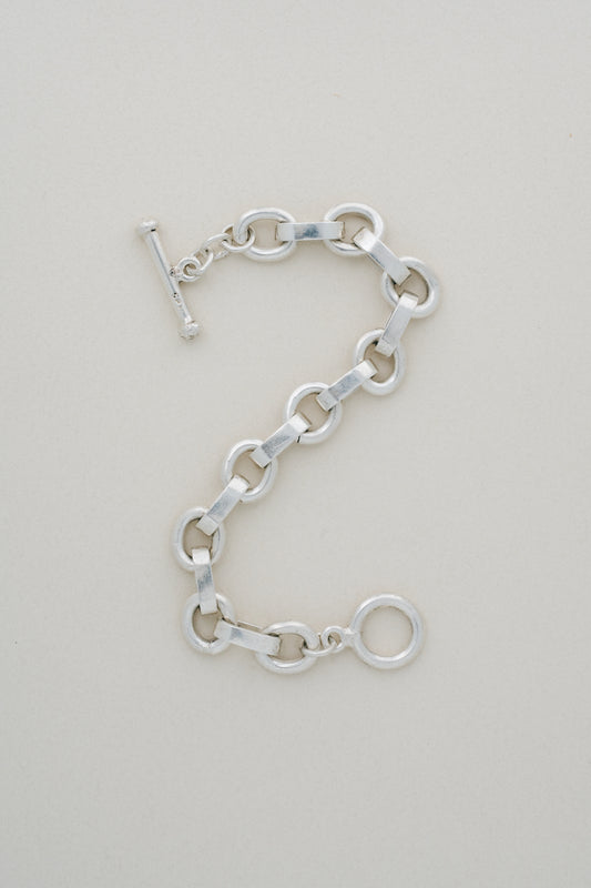 Sculptural Toggle Bracelet