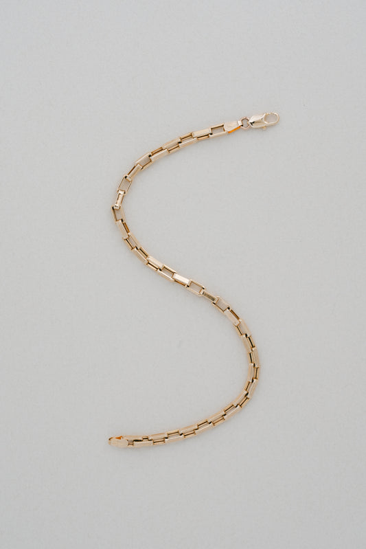 UNOAERRE|Architectural Link Bracelet (Italy)