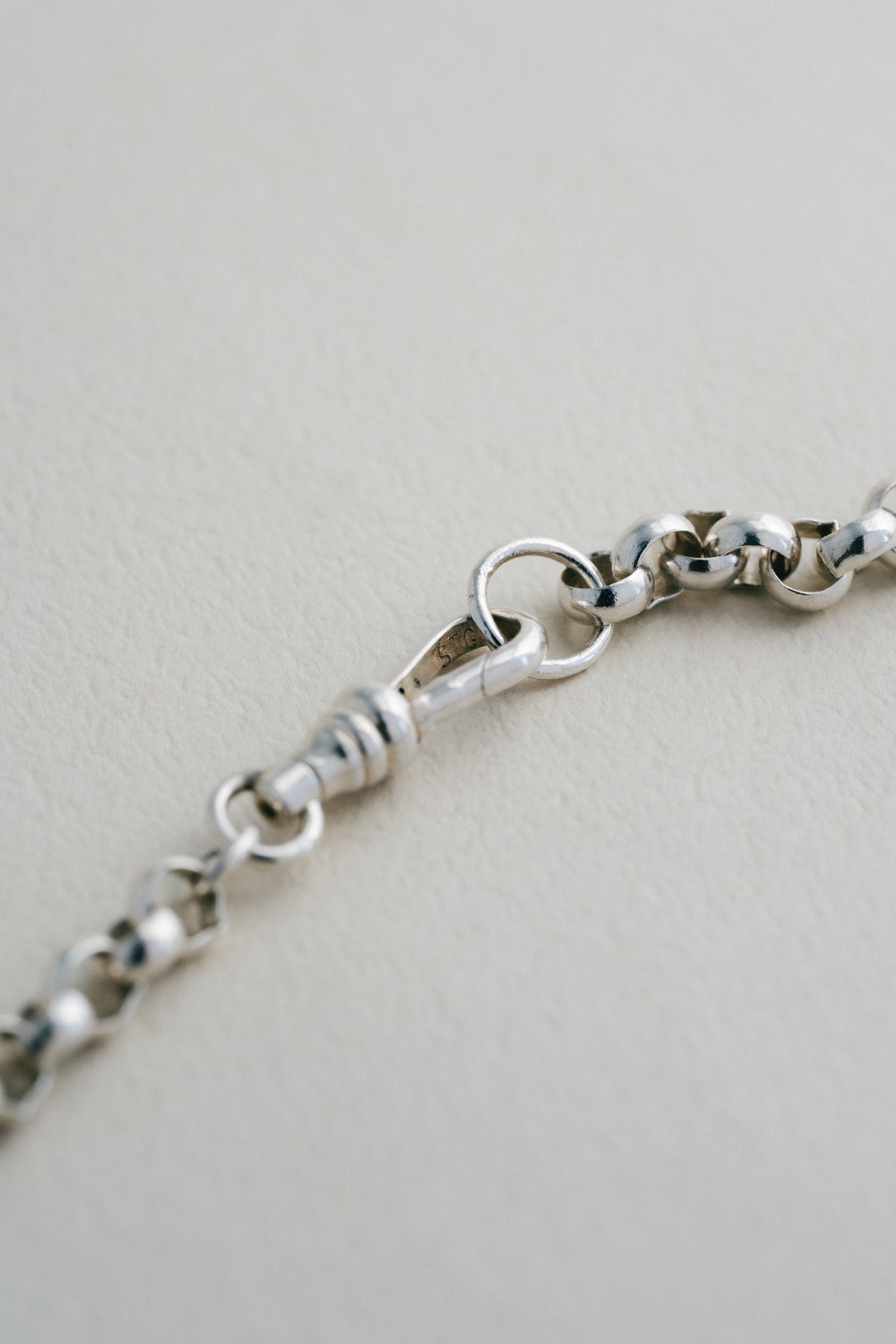 T-Bar Silver Chain Necklace (UK)