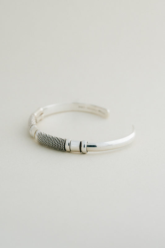 Twisted Wire Cuff Bangle (Mexico)