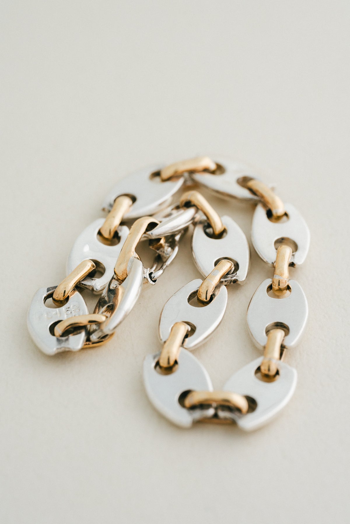 Two Tone Link Bracelet (Mexico)