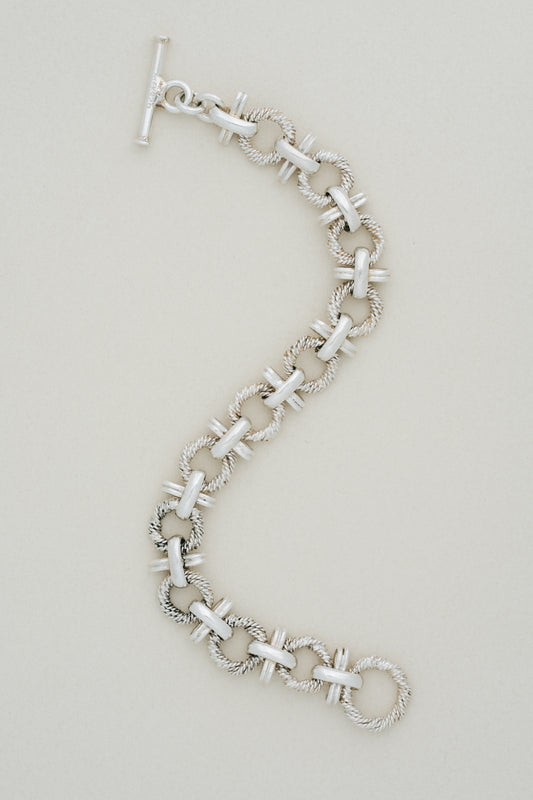 Twisted Circle Link Bracelet (Mexico)