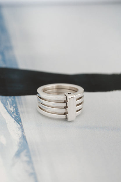 Gucci｜Four-Band Ring (Italy)