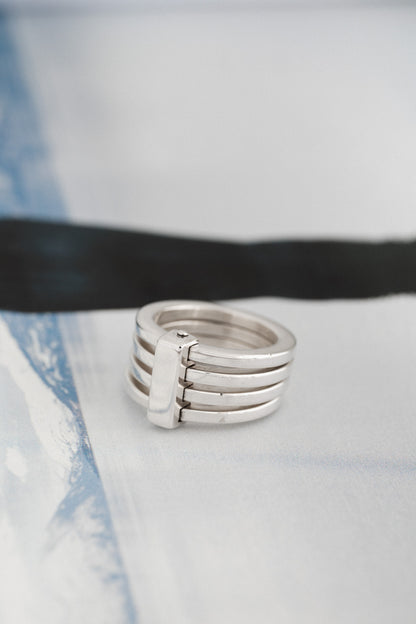 Gucci｜Four-Band Ring (Italy)