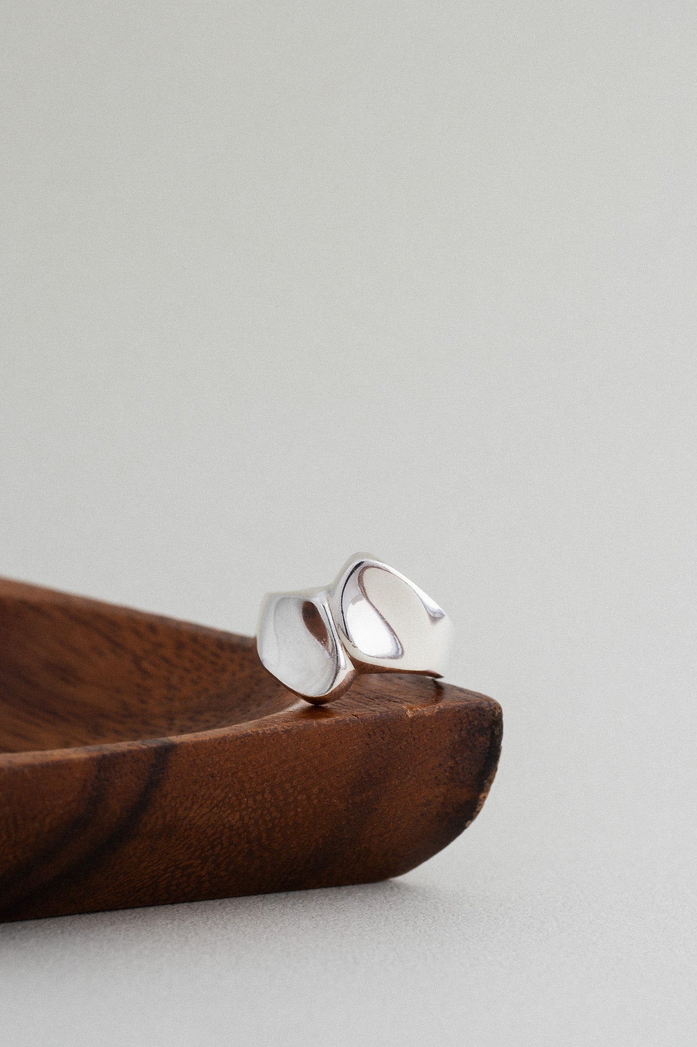 Modernist Signet Ring(Mexico, Taxco)