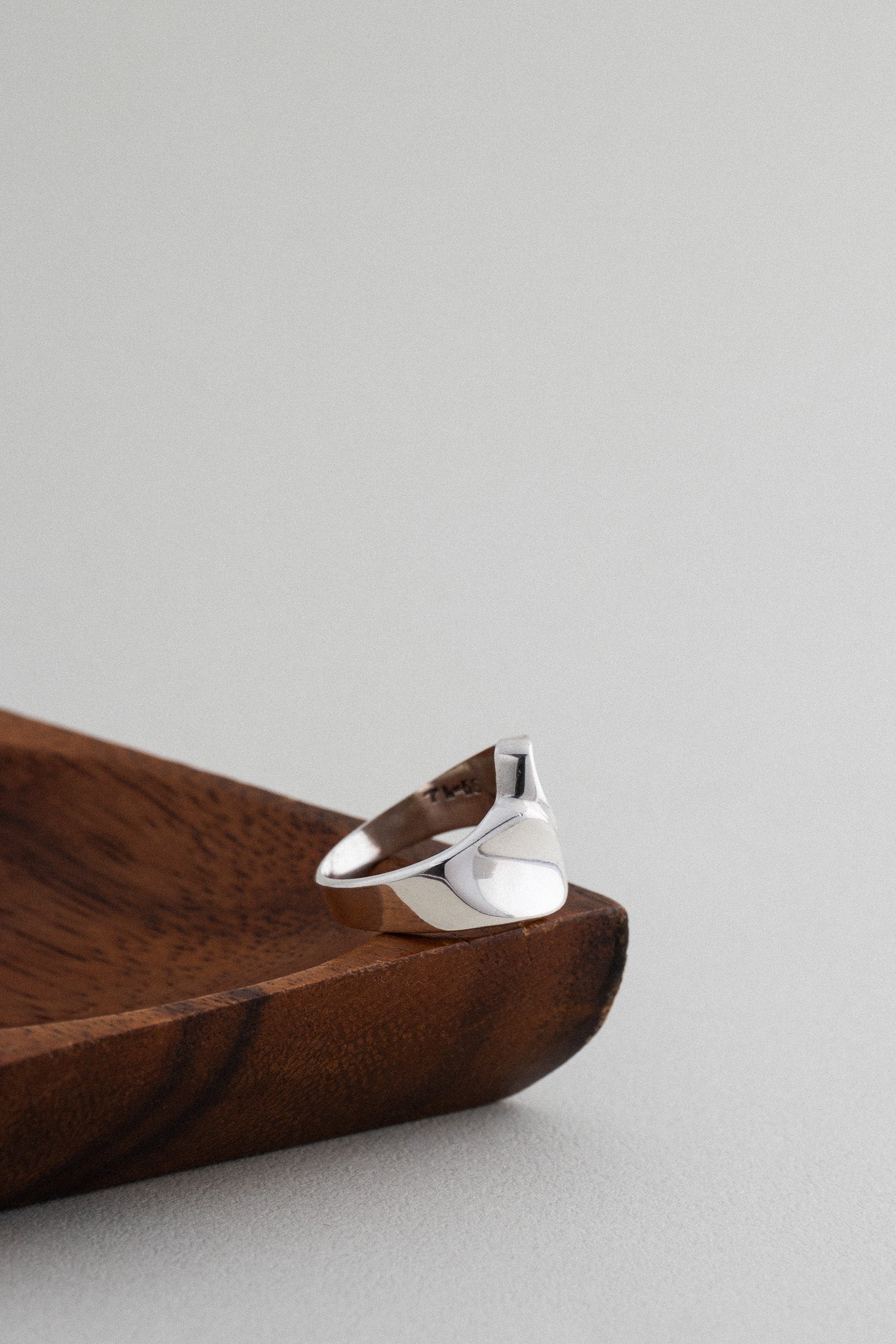 Modernist Signet Ring(Mexico, Taxco)