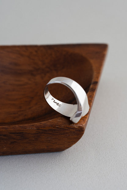 Modernist Signet Ring(Mexico, Taxco)