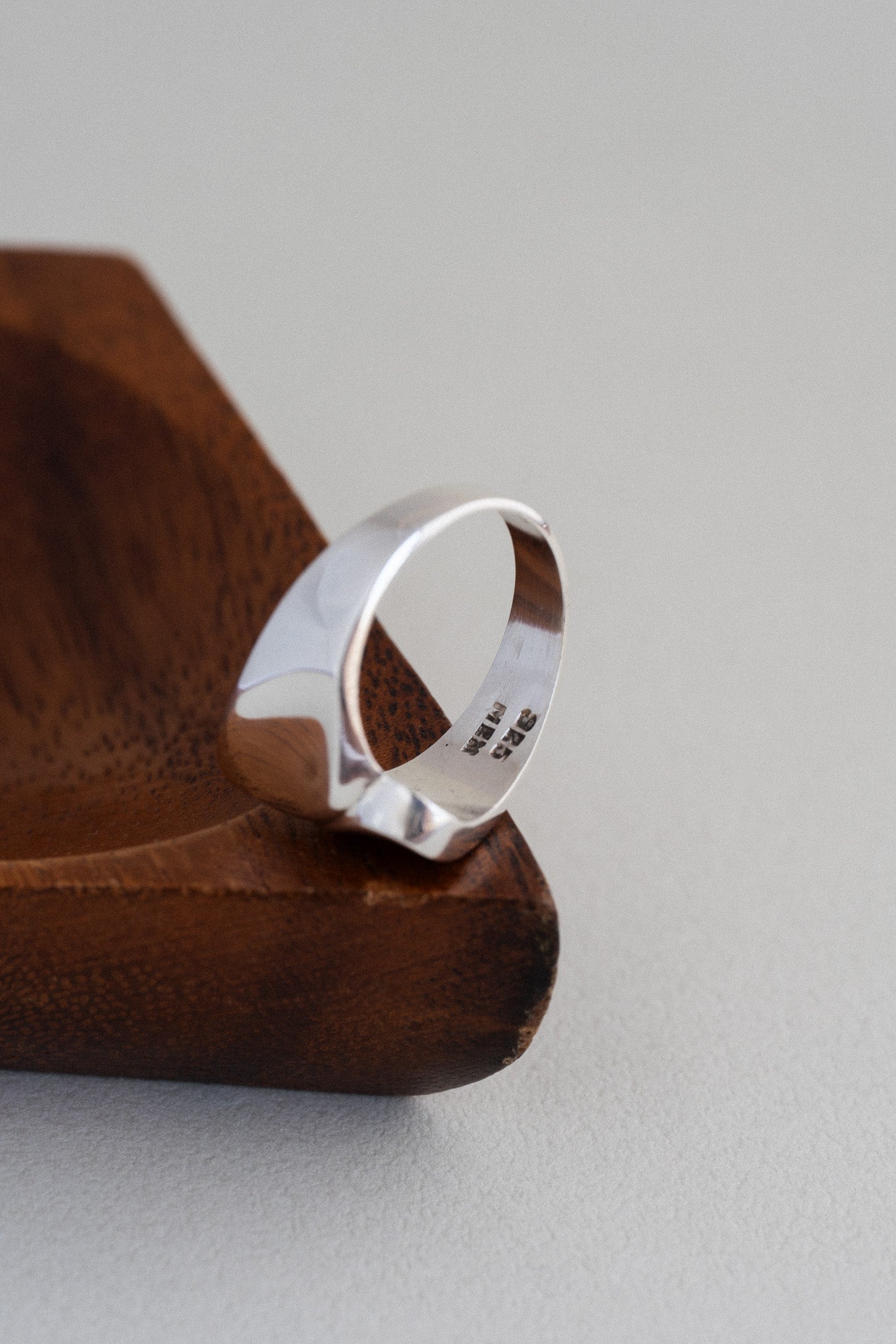 Modernist Signet Ring(Mexico, Taxco)