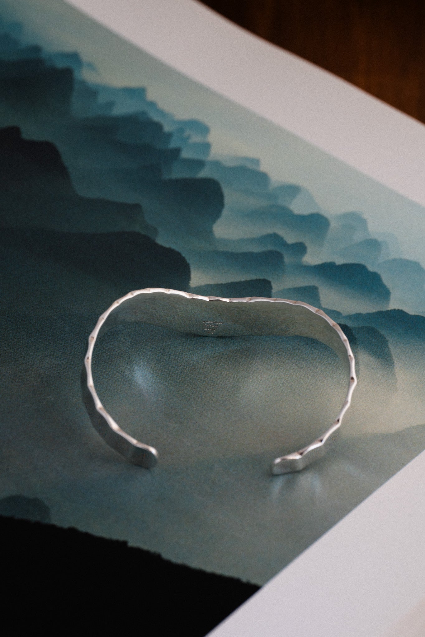 Sculptural Bangle (Mexico, Taxco)