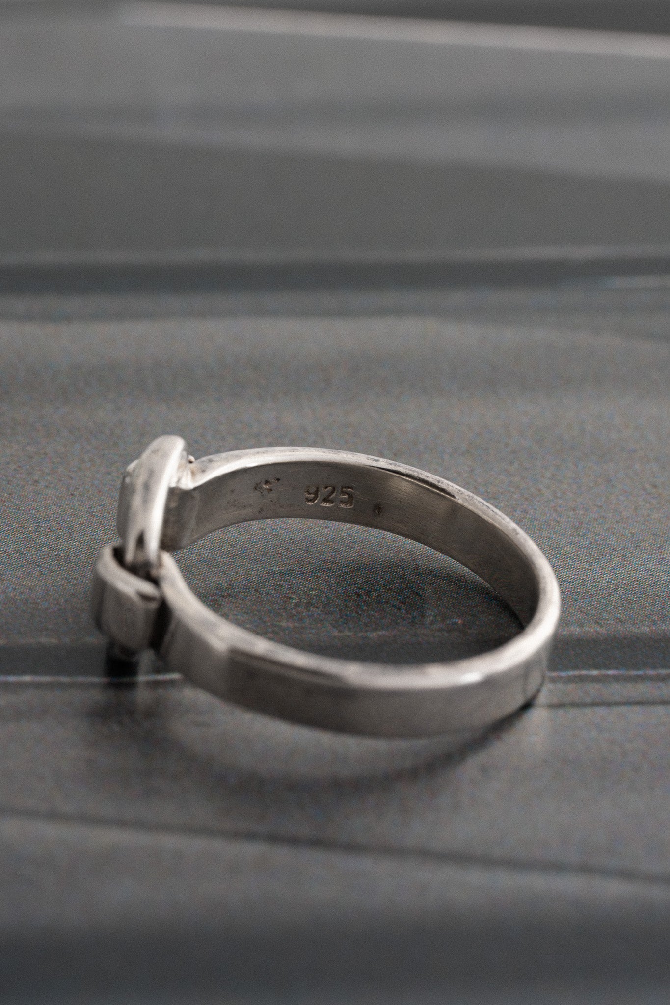 Square Link Design Ring