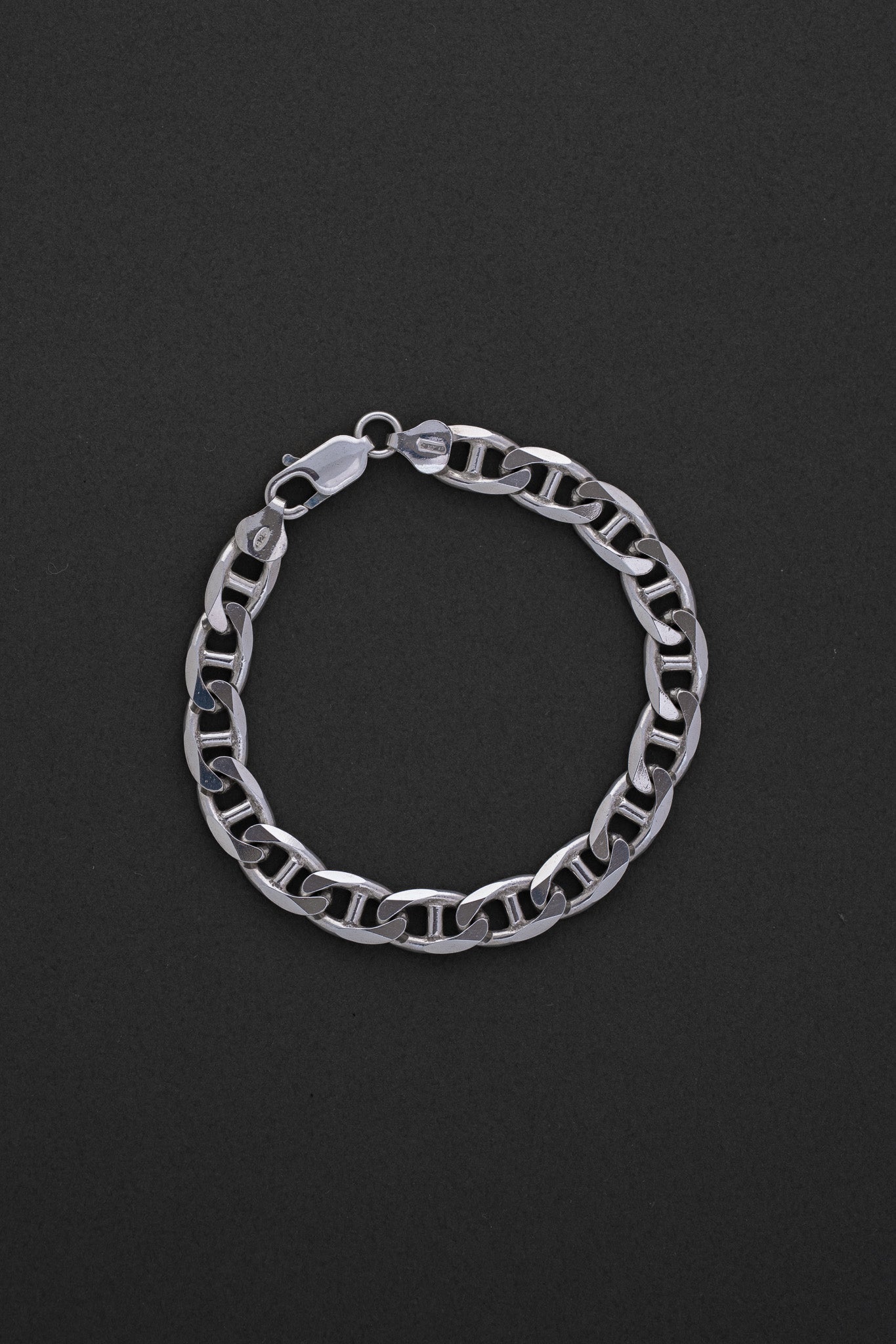 Flat Anchor Chain Bracelet (Italy)
