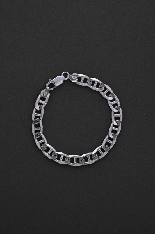 Flat Anchor Chain Bracelet (Italy)
