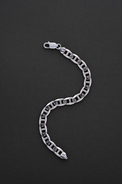 Flat Anchor Chain Bracelet (Italy)
