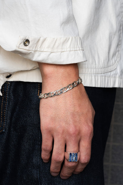 Flat Anchor Chain Bracelet (Italy)