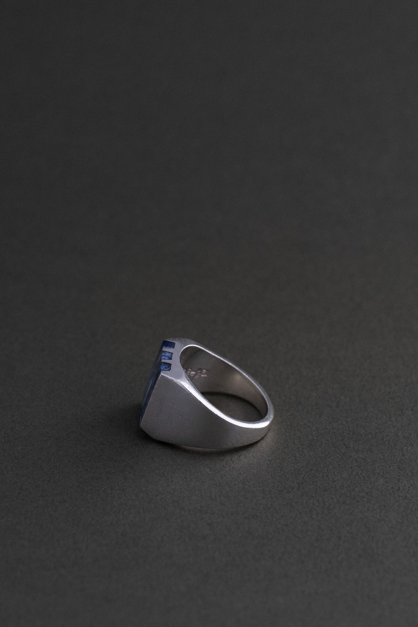 Sodalite Inlay Silver Ring (Mexico)