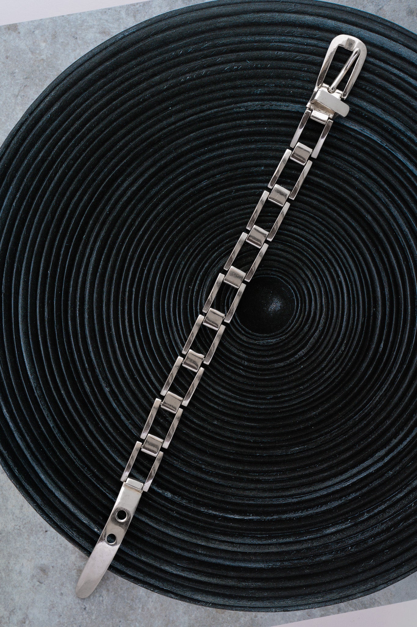 Vintage Buckle Link Bracelet