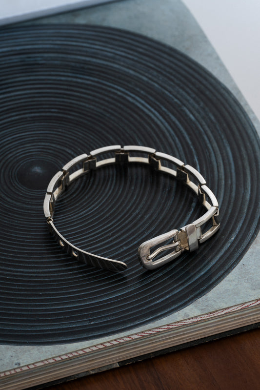 Vintage Buckle Link Bracelet