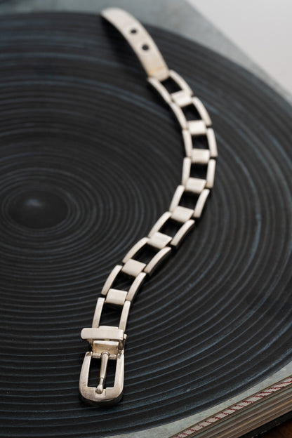 Vintage Buckle Link Bracelet