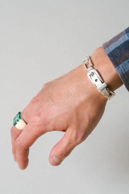 Vintage Buckle Link Bracelet