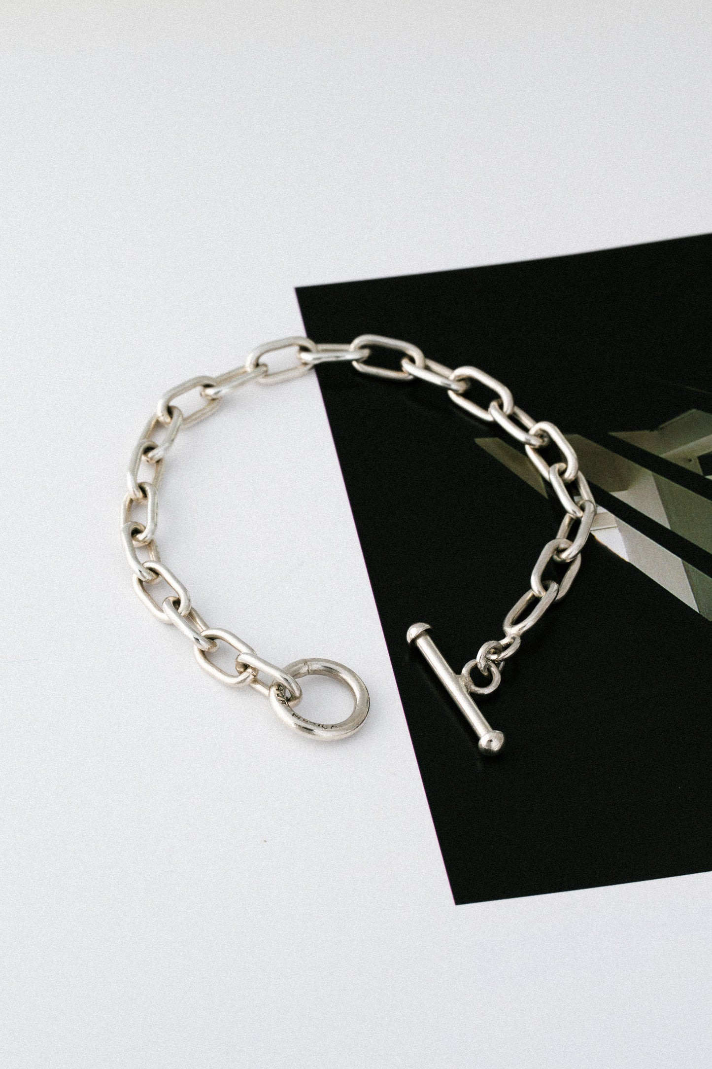 Oval Link Toggle Bracelet (Mexico)