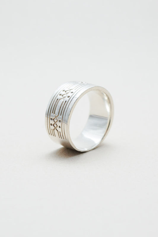 Geometric Pattern Ring