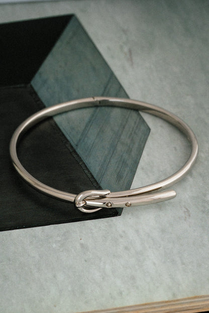 Buckle Motif Bangle (Italy / Vicenza)