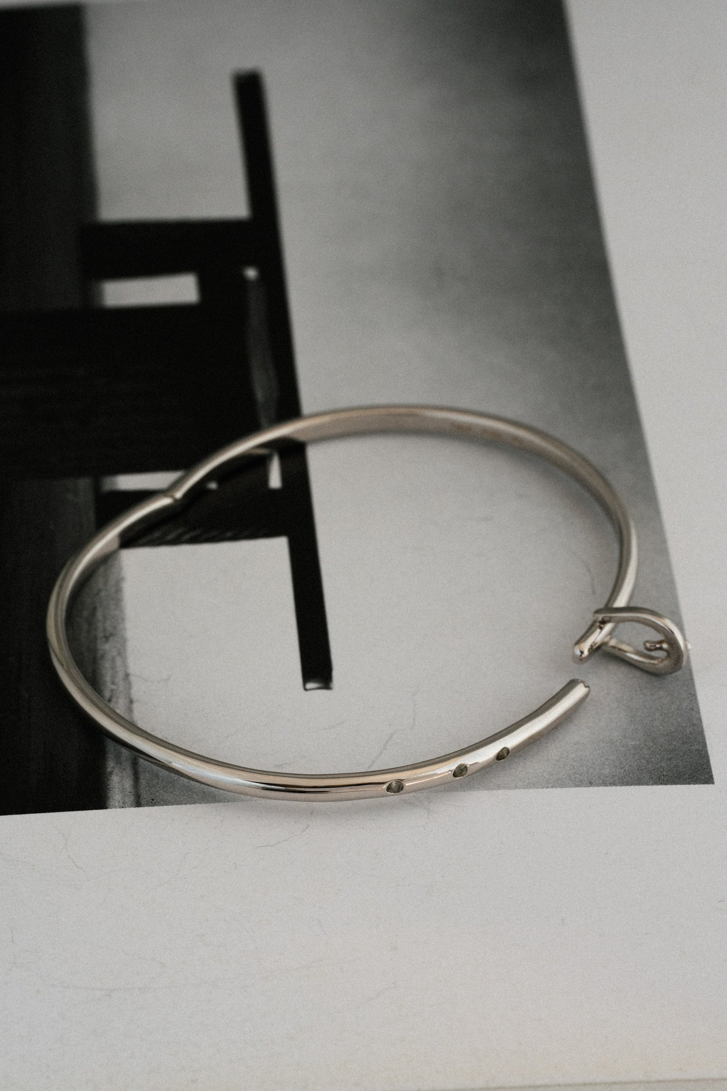 Buckle Motif Bangle (Italy / Vicenza)