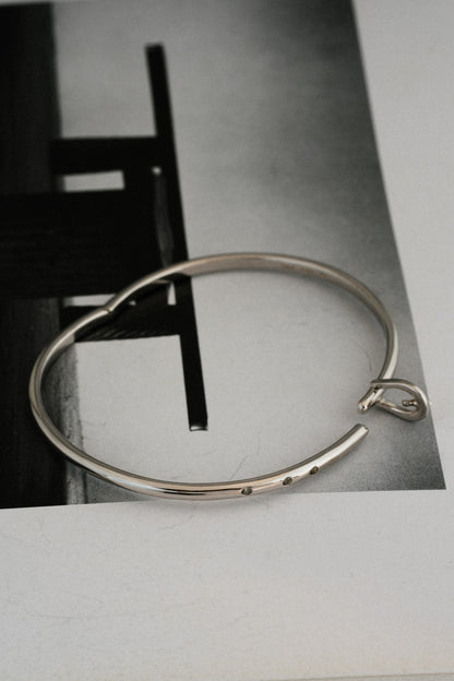 Buckle Motif Bangle (Italy / Vicenza)