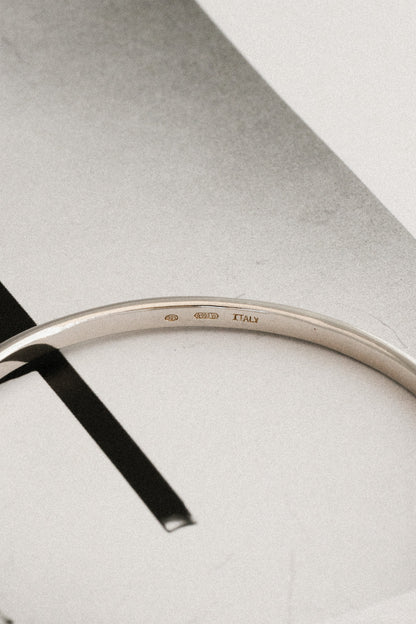 Buckle Motif Bangle (Italy / Vicenza)