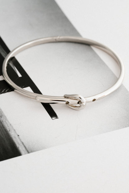 Buckle Motif Bangle (Italy / Vicenza)