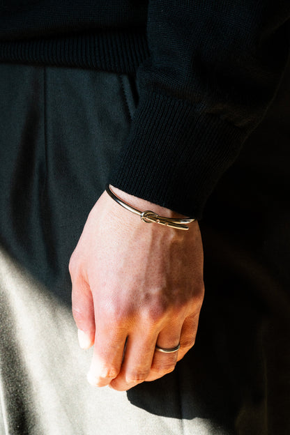 Buckle Motif Bangle (Italy / Vicenza)