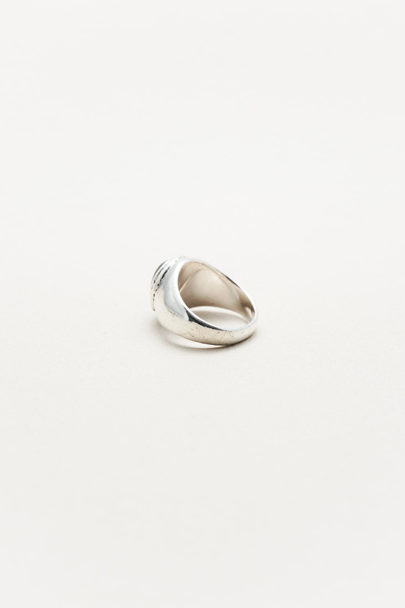Vintage Silver Cabochon Ring