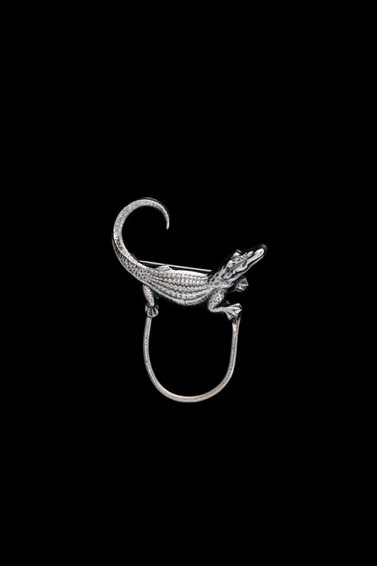 Crocodile Brooch (Mexico)