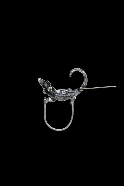 Crocodile Brooch (Mexico)