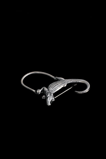 Crocodile Brooch (Mexico)