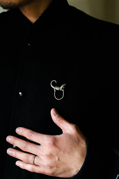 Crocodile Brooch (Mexico)