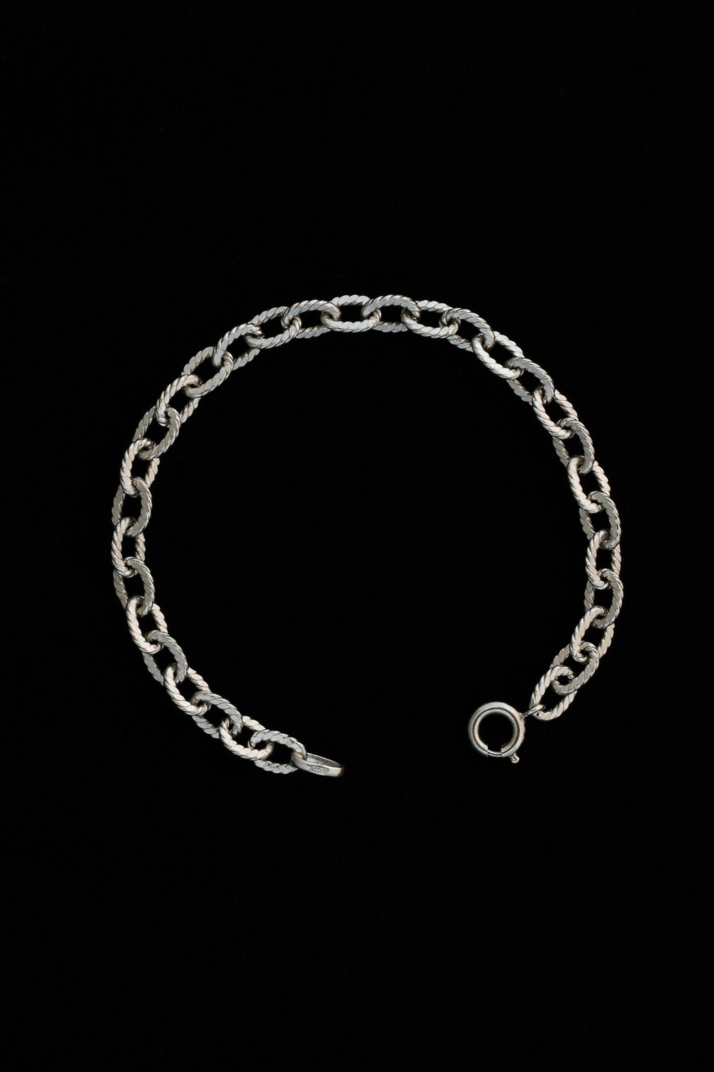 FBM｜Rope Texture Oval Link Bracelet (Germany)