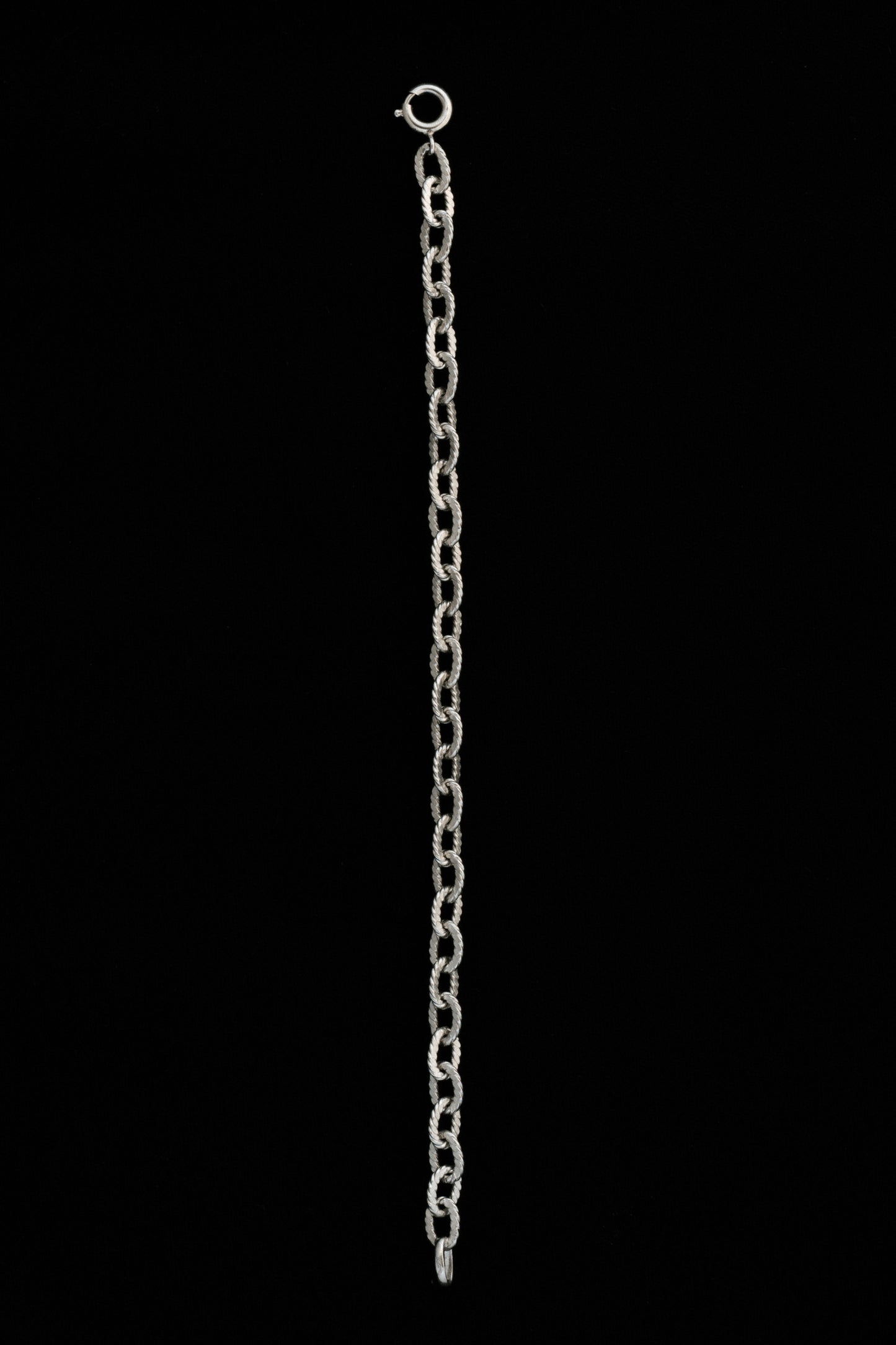 FBM｜Rope Texture Oval Link Bracelet (Germany)