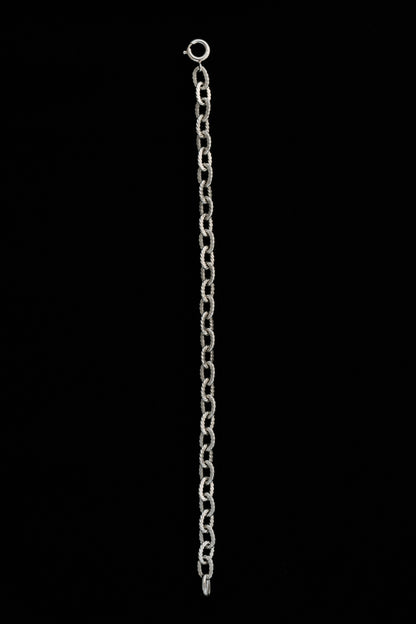 FBM｜Rope Texture Oval Link Bracelet (Germany)