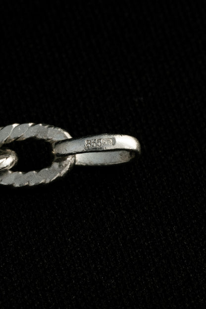 FBM｜Rope Texture Oval Link Bracelet (Germany)