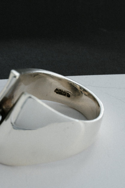 Hans Hansen｜Sculptural Split Ring (Denmark)