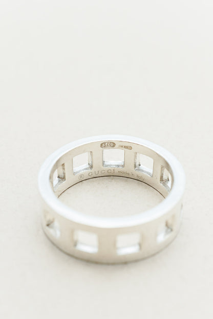 Gucci｜Square Cut-Out Ring (Italy)