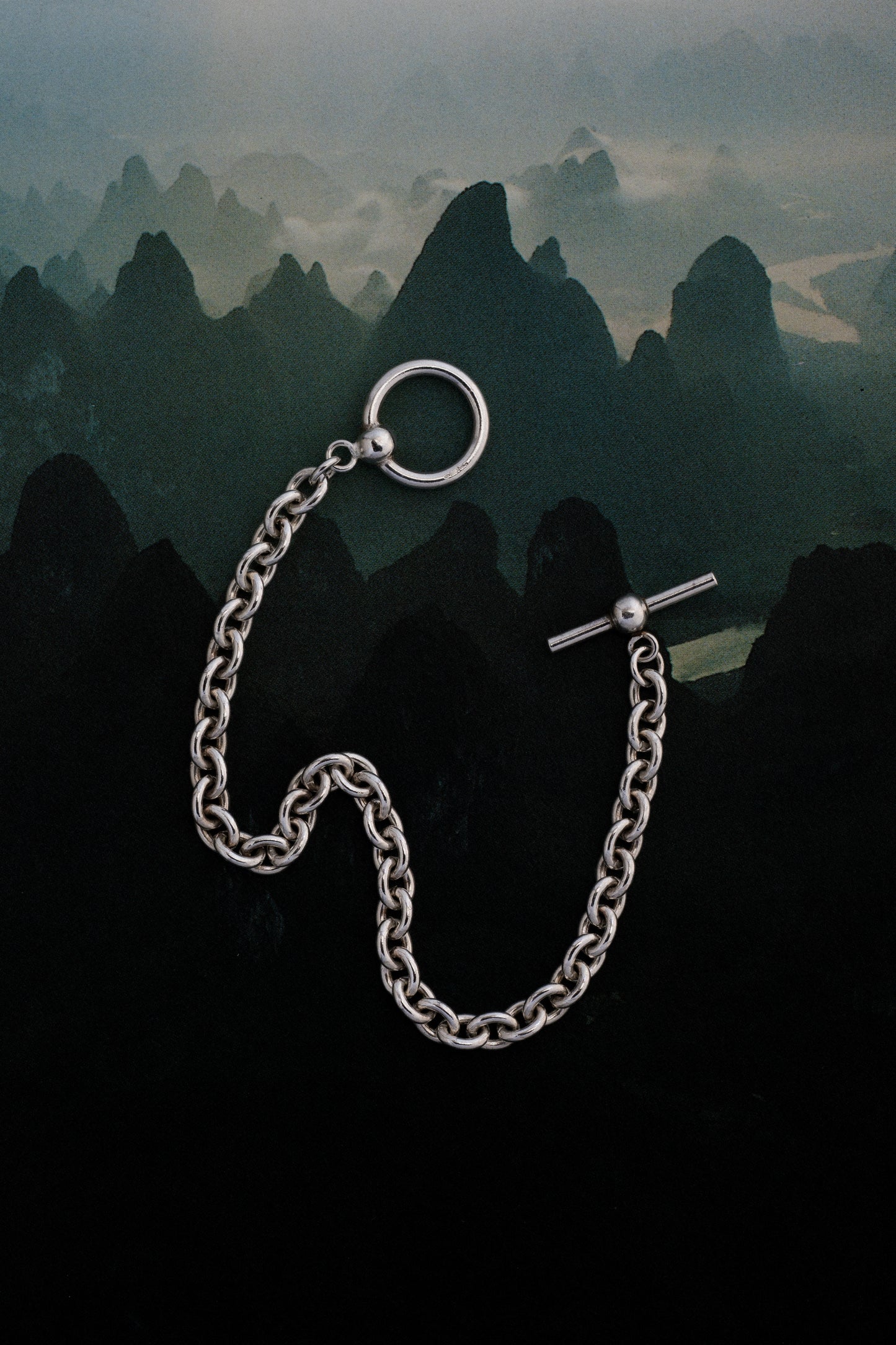 Oval Link Chain Toggle Bracelet (UK, Birmingham)