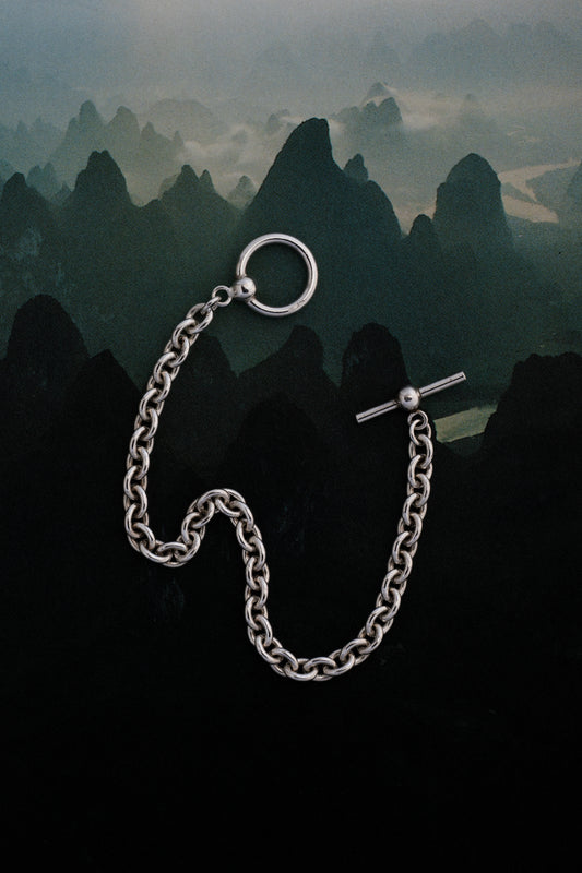 Oval Link Chain Toggle Bracelet (UK, Birmingham)