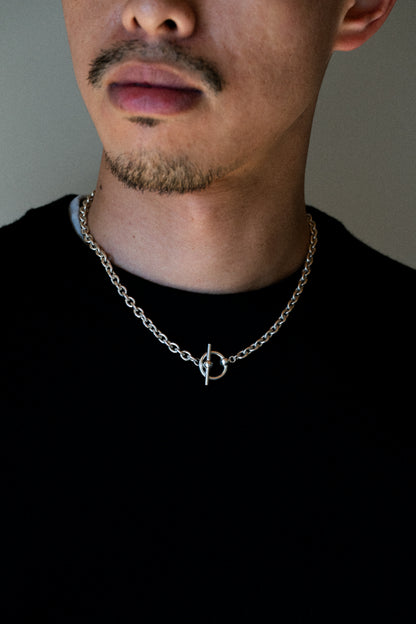 Oval Link Chain Toggle Necklace (UK, Birmingham)